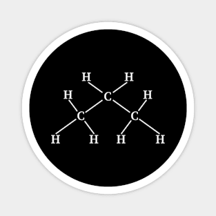 Propane - C3H8 Magnet